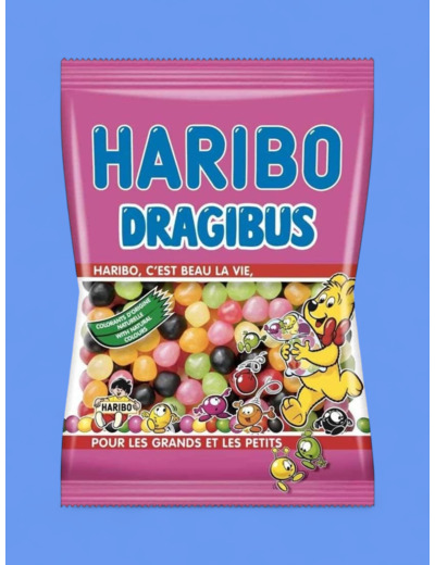 Générique Bonbon Haribo Dragibus
