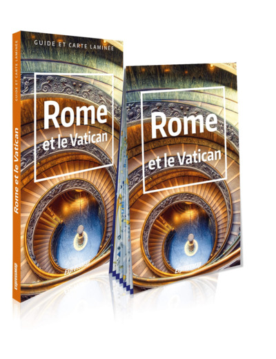 ROME ET LE VATICAN (GUIDE ET CARTE LAMINEE)