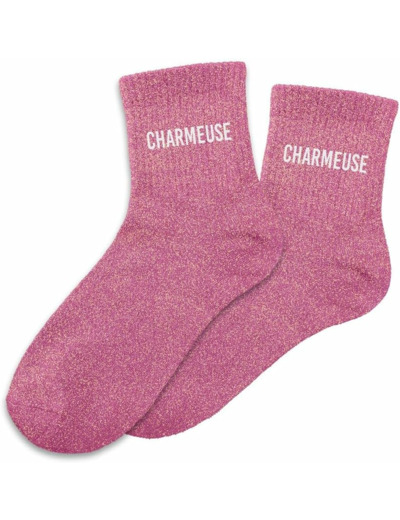STC Chaussettes paillettes charmeuse