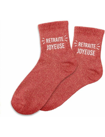 Chaussettes a paillettes retraite