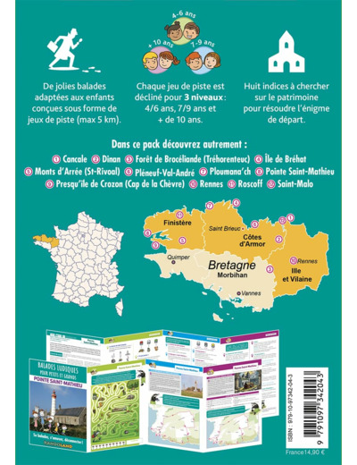 12 BALADES LUDIQUES POUR PETITS ET GRANDS - BRETAGNE NORD - SE BALADER, S'AMUSER, DECONNECTER !