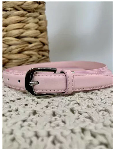 V696- Ceinture sécable Très Fine 1.8cm (rose pâle)