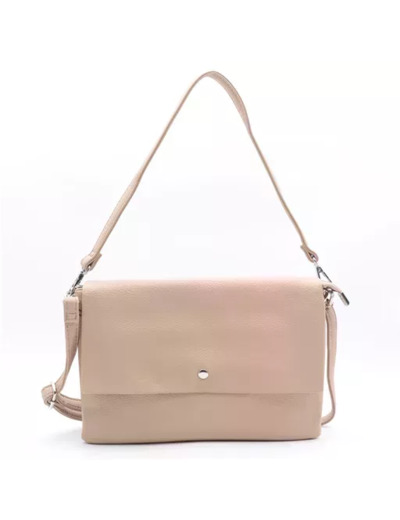 P421- Pochette rabat Flora & Co (beige)