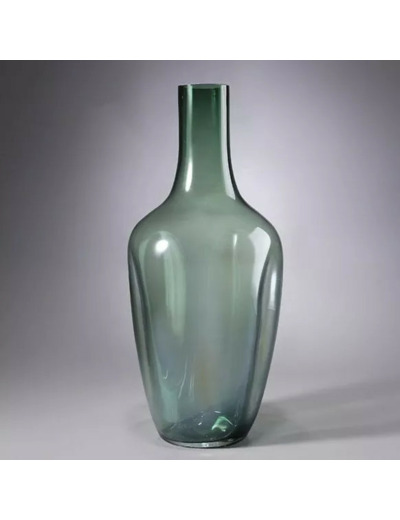 Vase Sopla holographique en verre soufflé