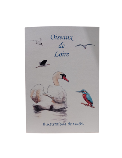 Carnet dépliant reproduction aquarelle