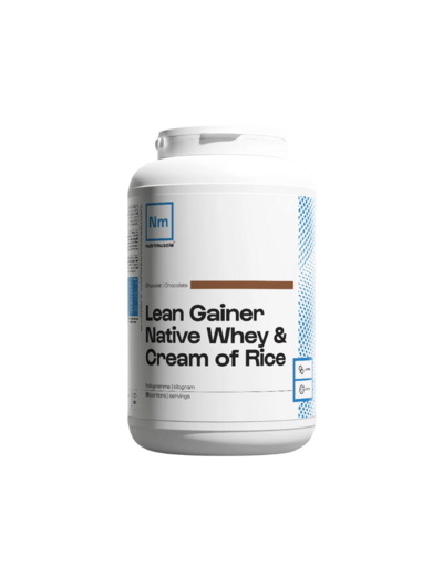 NUTRIMUSCLE LEAN GAINER NATIVE WHEY ET CREME DE RIZ