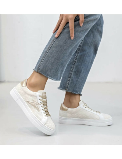 Basket Femme Beige - Mucchela - Findlay