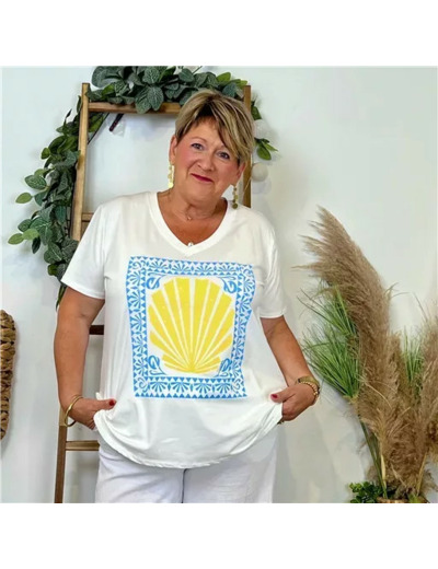 Z161- T Shirt C’Mélodie (Gt) 🇮🇹 (blanc)