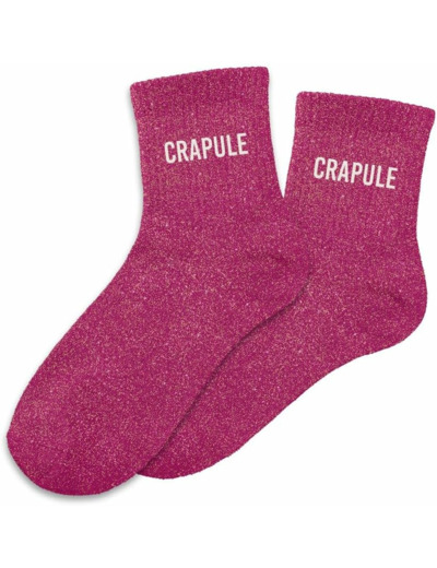 STC Chaussettes paillettes crapule