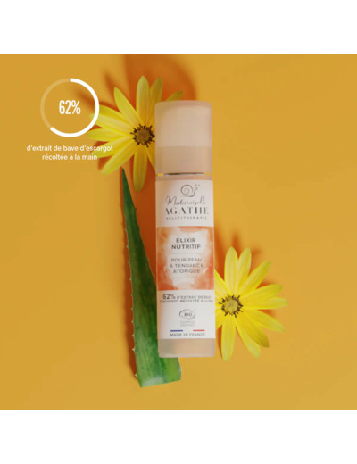 Crème élixir nutritif certifiée bio - apaisante & protectrice - 50 ml