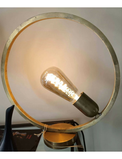 Lampe à poser en laiton