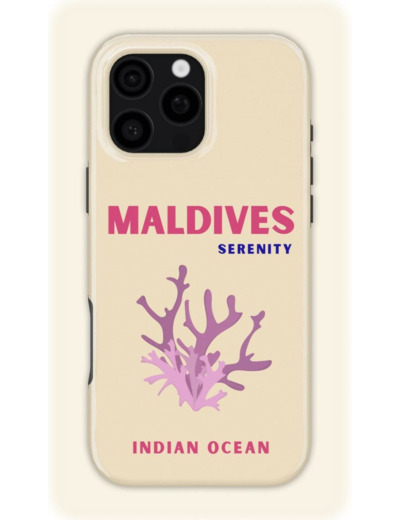 Maldives Case | Coque de téléphone 3D 2en1 Ultra-résistante