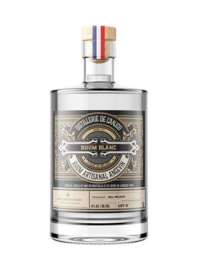 Rhum blanc - 20cl - 1er Rhum produit en Anjou