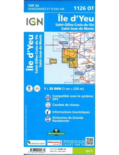 1126OT ILE D'YEU SAINT GILLES CROIX DE VIE - SAINT JEAN DE MONTS