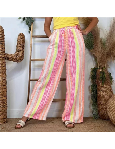 L763- Pantalon Fluo (Tu) 🇮🇹 (blanc)