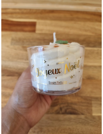 Bougie Verrine - CHOCOLAT DE NOEL