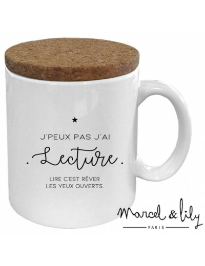 MUG - J'PEUX PAS J'AI LECTURE