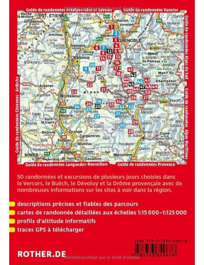 DAUPHINE OUEST - VERCORS (FR) DROME PROVENCALE-BUECH-DEVOLUY