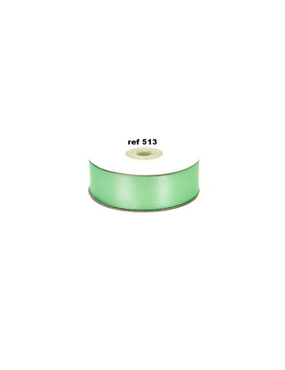 Ruban satin vert d'eau 513 largeur 25 mm