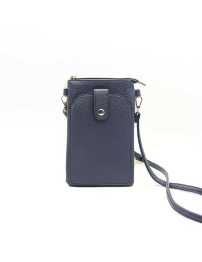 P429- Sac Téléphone Flora.and.Co (marine)
