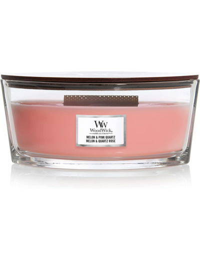 Bougie Ellipse - MELON & QUARTZ ROSE