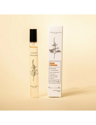 L'Essence Des Notes - Eau de parfum Vétiver & Patchouli - 10ml