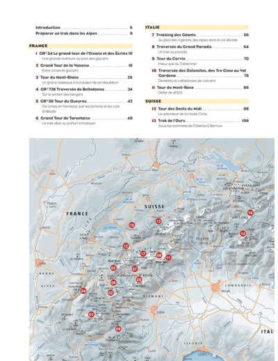 ALPES, LES PLUS BEAUX TREKS