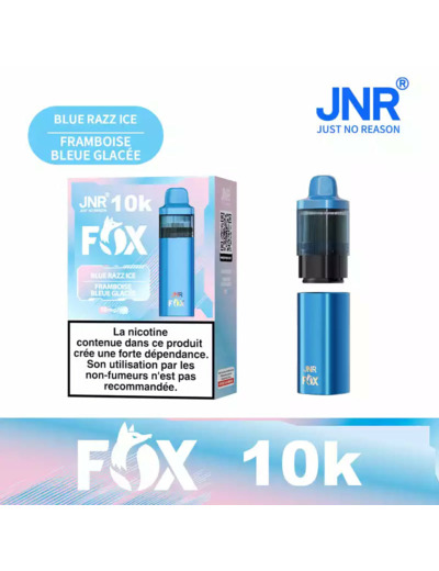 JNR FOX - Puff 10k Blue Razz Ice