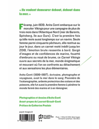 LE CARNET VIKINGS - 70 JOURS EN MER DE BARENTS (JUIN-SEPTEMBRE 1939)