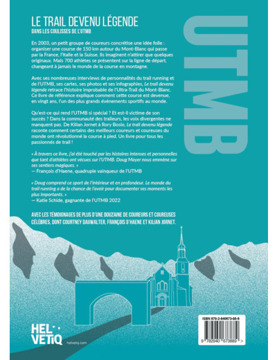 LE TRAIL DEVENU LEGENDE - DANS LES COULISSES DE L'UTMB