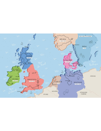 L'EUROPE DU NORD EN TRAIN - 16 ITINERAIRES DE L'ECOSSE A LA SCANDINAVIE