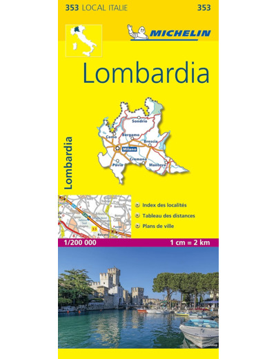 CARTE DEPARTEMENTALE LOMBARDIA
