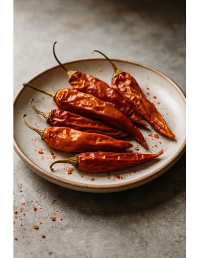 Piment Aji Amarillo - Piment entier et séché