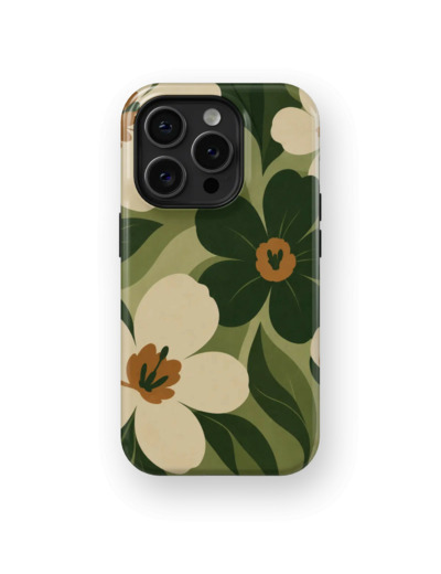 Olive Blossom | Coque de téléphone 3D 2en1 Ultra-résistante
