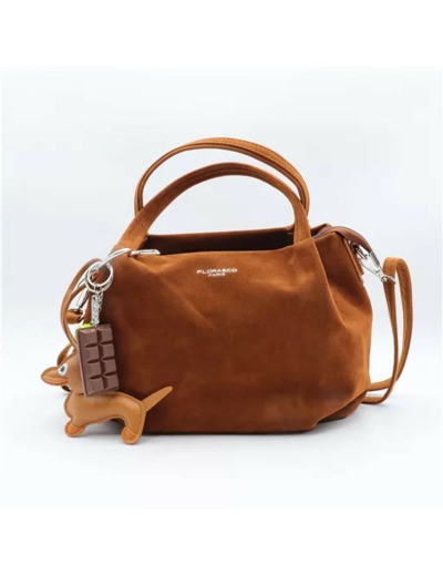 P395- Sac bourse & Bijou de sac (camel)
