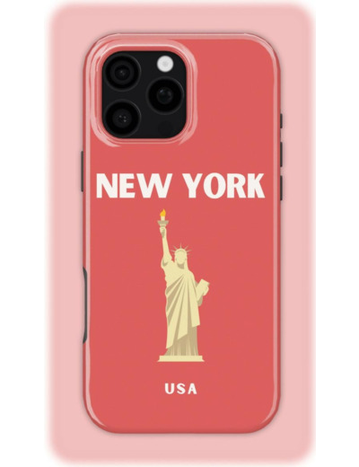 New York Case | Coque de téléphone 3D 2en1 Ultra-résistante