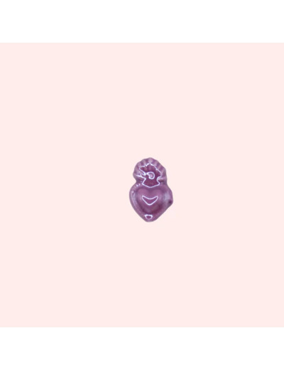 Charms Coeur Violet - De Nada Paris