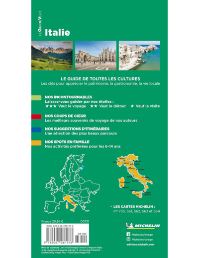GUIDE VERT ITALIE