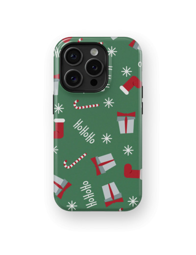 HoHo Green | Coque de téléphone 3D 2en1 Ultra-résistante
