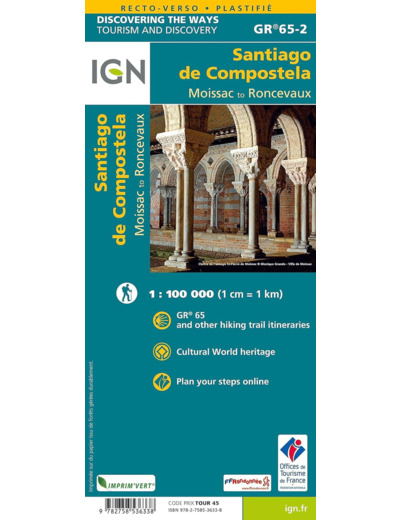 GR65-2 ST JACQUES DE COMPOSTELLE DE MOISSAC A RONCEVAUX