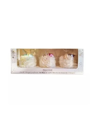 Coffret - TRIO DE BOUGIES (1 Bracelet)