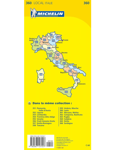 CARTE DEPARTEMENTALE LAZIO