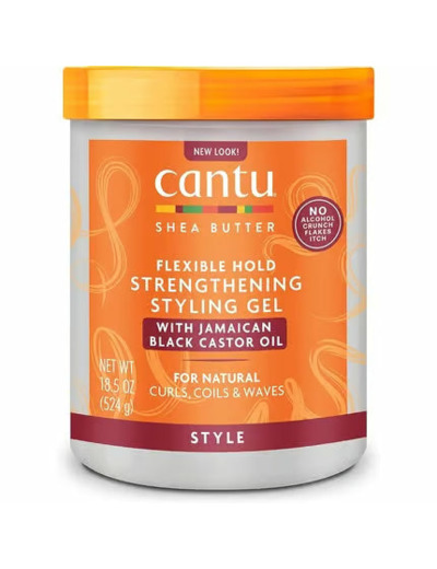 Cantu Gel Coiffant Fortifiant au Beurre de Karité – 524 g
