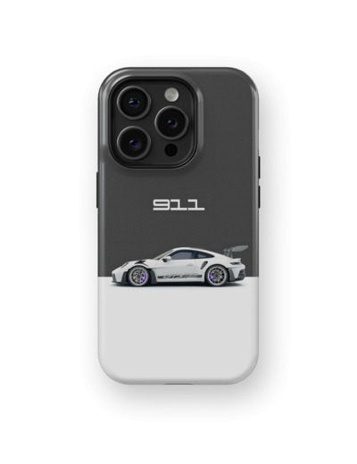 Purple Brake Caliper Porsche | Coque de téléphone 3D 2en1 Ultra-résistante