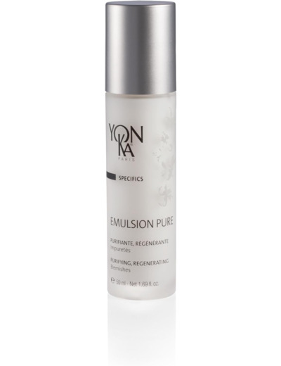 Emulsion Pure Lotion Purifiante Yonka 50ml - Purifie, Assainit et Élimine les Traces de l'Acné