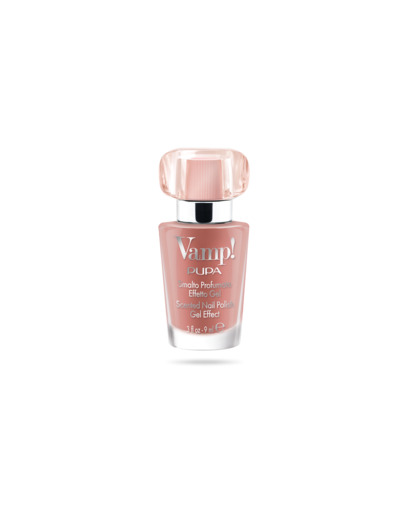 PUPA Vamp! Vernis parfumé effet gel à la fragrance rose N°104 9 ml