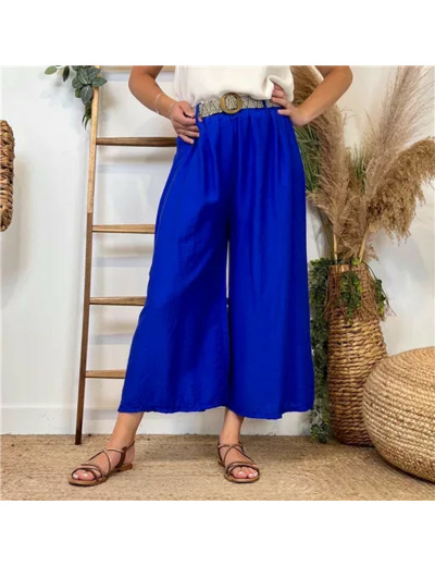 L781- Coupe 7/8ème Flare (Tu)  🇮🇹 (bleu royal)