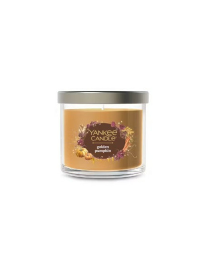 Bougie YankeeCandle Gobelet Citrouille dorée