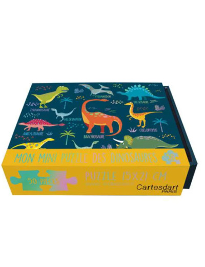 Puzzle Mini dinosaures Cartesdart