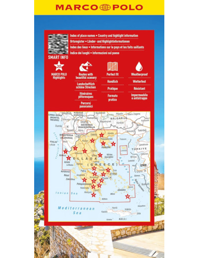GRECE 1 : 300.000 - MARCO POLO HIGHLIGHTS